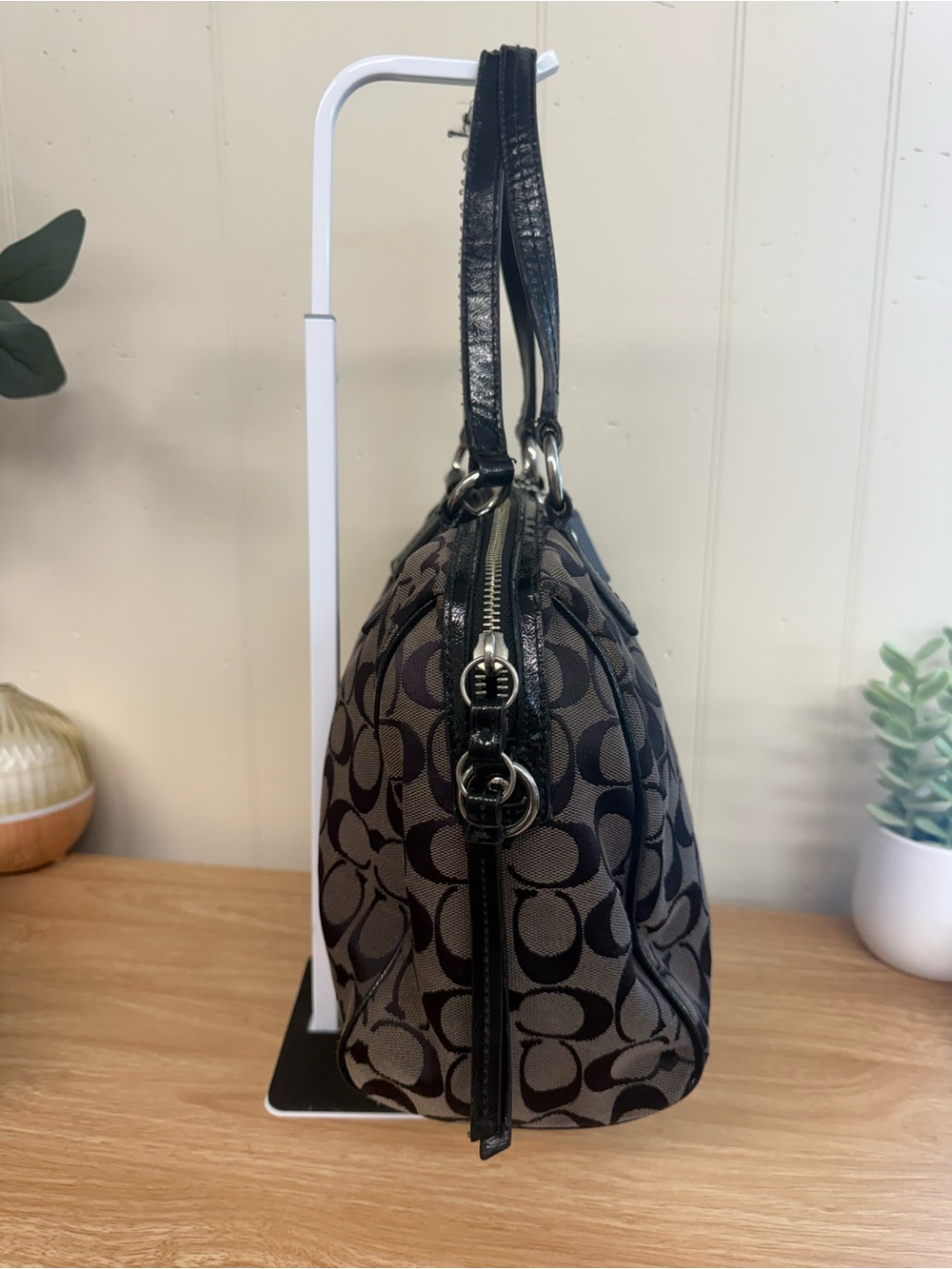 Coach python shoulder bag - Picture 5 of 8